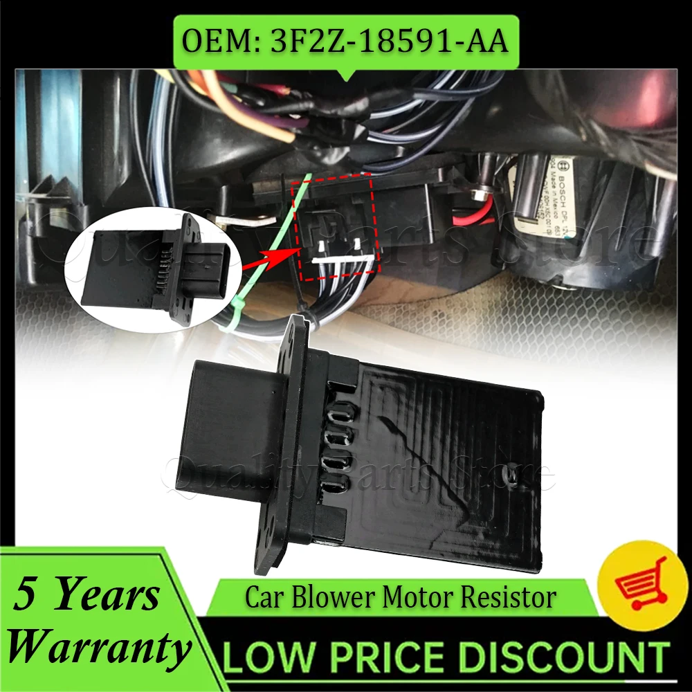 3F2Z-18591-AA 3F2Z18591AA для Ford Escape Expedition F-150 F-250, автомобильный резистор двигателя вентилятора HVAC 3F2H-19A706-AB 3F2H19A706AB
3F2Z-18591-AA 3F2Z18591AA для Ford Escape Expedition F-150 F-250, автомобильный резистор двигателя вентилятора HVAC 3F2H-19A706-AB 3F2H19A706AB