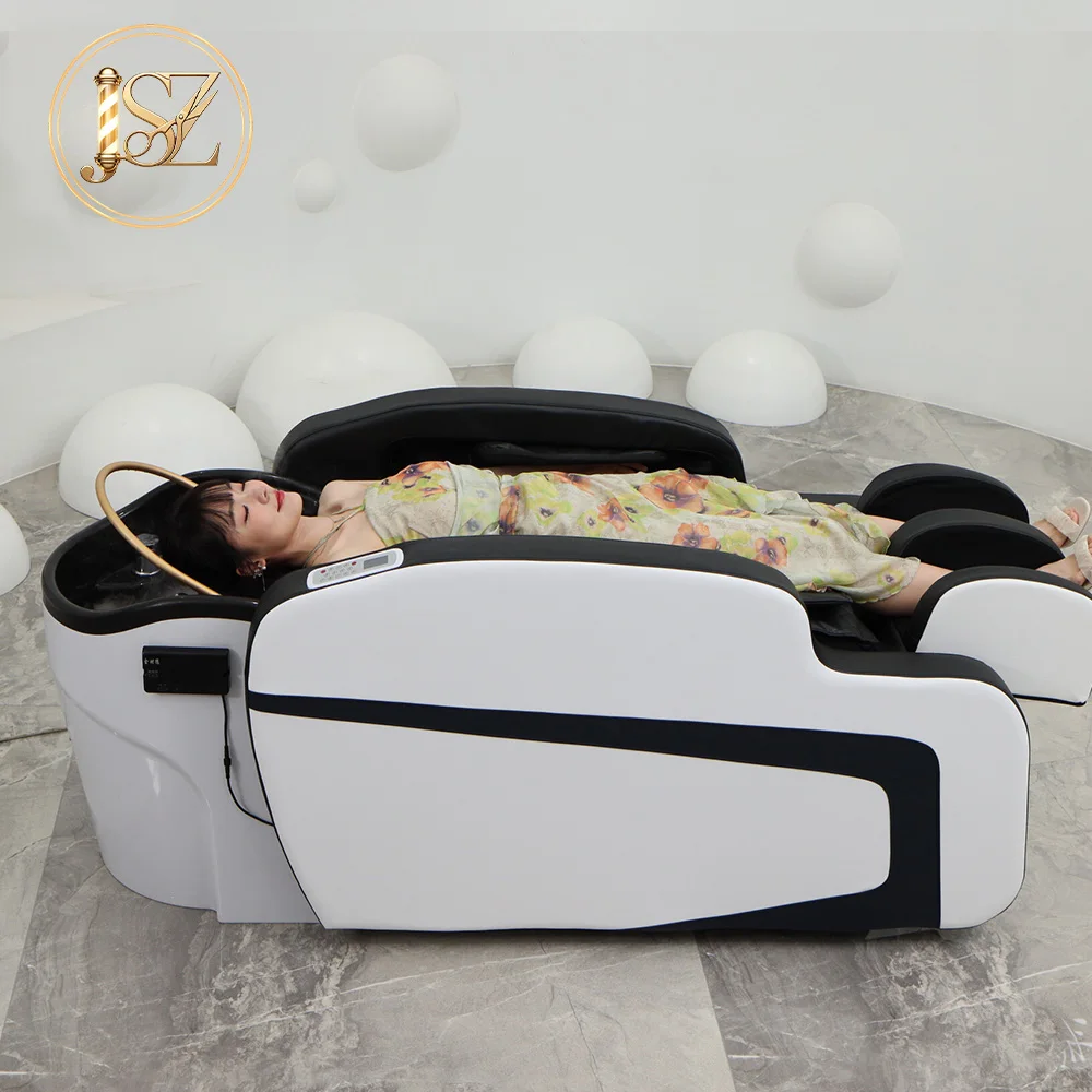 Head Water Therapy Electric Massage Chair Professional Hair Washing Shampoo Bed for Salon Barbershop
Head Water Therapy Electric Massage Chair Professional Hair Washing Shampoo Bed for Salon Barbershop