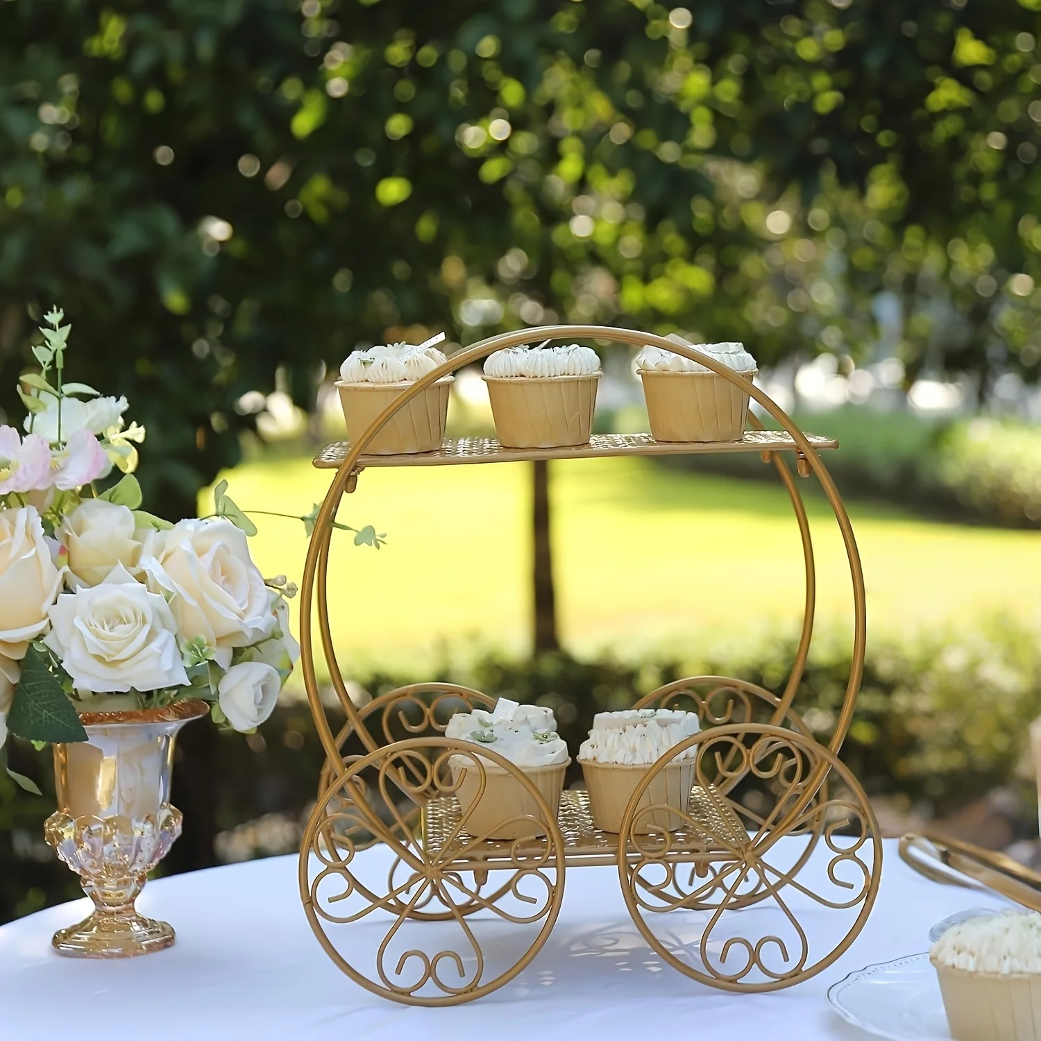 of 3 | Golden Metal Geometric Stackable Cake Dessert Stand Pedestals with Square Plastic Top Local Warehouse, Kitchen Additions,
of 3 | Golden Metal Geometric Stackable Cake Dessert Stand Pedestals with Square Plastic Top Local Warehouse, Kitchen Additions,
