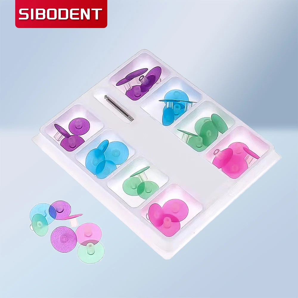 Dental polishing disc kit, reduced-diameter contour mandrel stripe kit, dental whitening materials. It cannot be autoclaved.
Dental polishing disc kit, reduced-diameter contour mandrel stripe kit, dental whitening materials. It cannot be autoclaved.