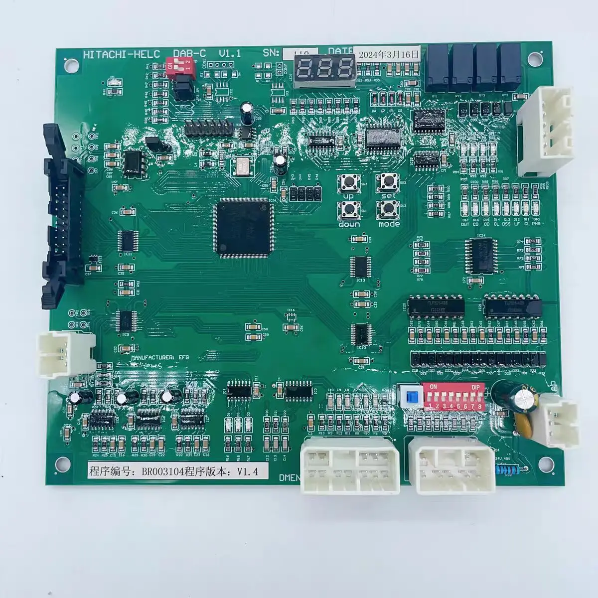 Печатная плата лифта для печатной платы Hitachi DAB-C V1.1
Печатная плата лифта для печатной платы Hitachi DAB-C V1.1