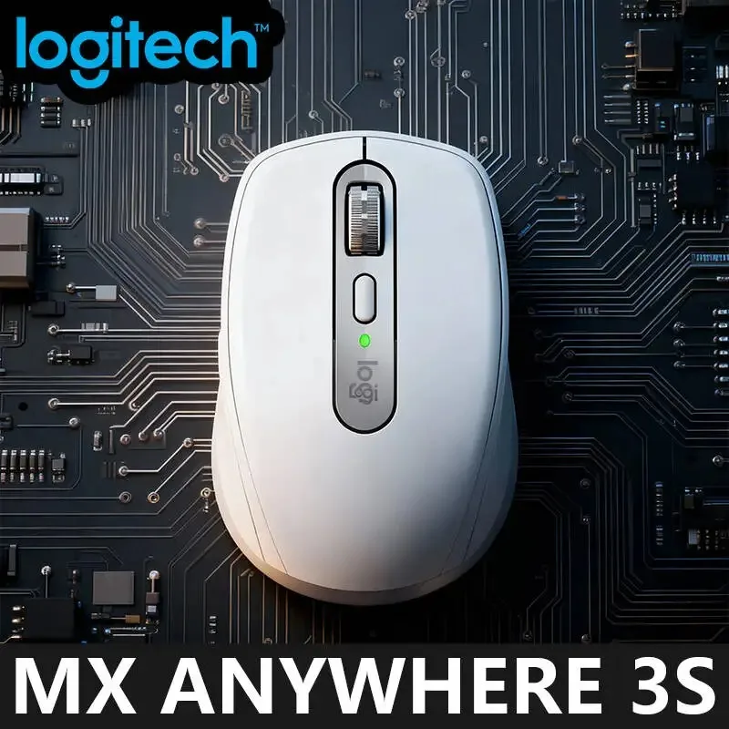 Logitech MX Anywhere 3S Wireless Mouse – Premium Connectivity (Bluetooth/Wireless), Logitech Options+Ergonomic Grip for Home
Logitech MX Anywhere 3S Wireless Mouse – Premium Connectivity (Bluetooth/Wireless), Logitech Options+Ergonomic Grip for Home