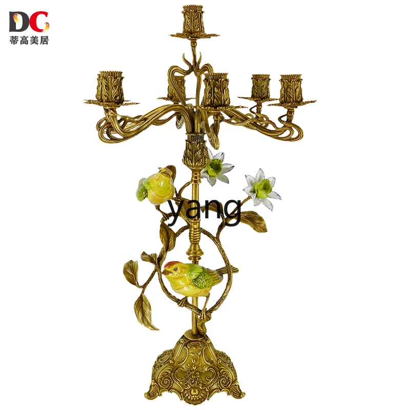 CX European decoration creative home decoration candle holder ornament high-end luxury villa crafts
CX European decoration creative home decoration candle holder ornament high-end luxury villa crafts