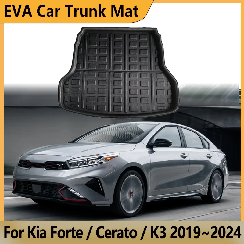 EVA Car Trunk Mat For Kia Forte Cerato K3 2019 2020 2021 2022 2023 2024 Cargo Waterproof Carpet Storage Pad Mats Car Accessories
EVA Car Trunk Mat For Kia Forte Cerato K3 2019 2020 2021 2022 2023 2024 Cargo Waterproof Carpet Storage Pad Mats Car Accessories