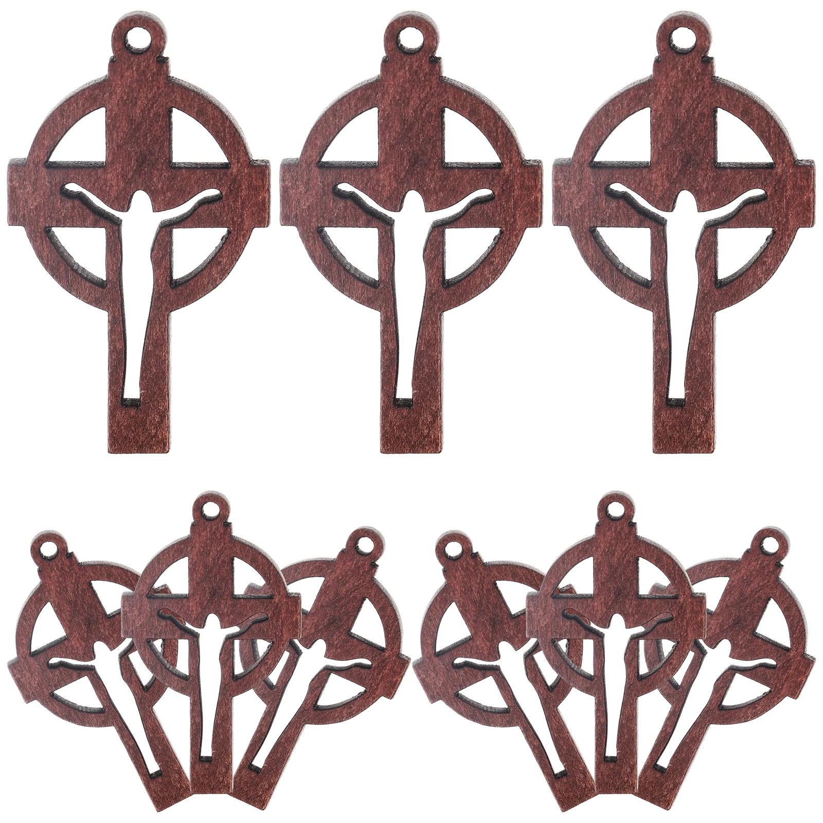 20 Pcs Crosses Wooden Hanging Decoration for Jewelry Making Handicrafts Man Charms
20 Pcs Crosses Wooden Hanging Decoration for Jewelry Making Handicrafts Man Charms