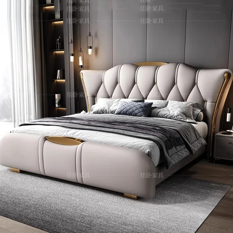 Queen Adults Unique Bedroom Beds Lounge Family French People Aesthetic Bed Frames 180x200cm Upholstered Headboard Home Furniture
Queen Adults Unique Bedroom Beds Lounge Family French People Aesthetic Bed Frames 180x200cm Upholstered Headboard Home Furniture