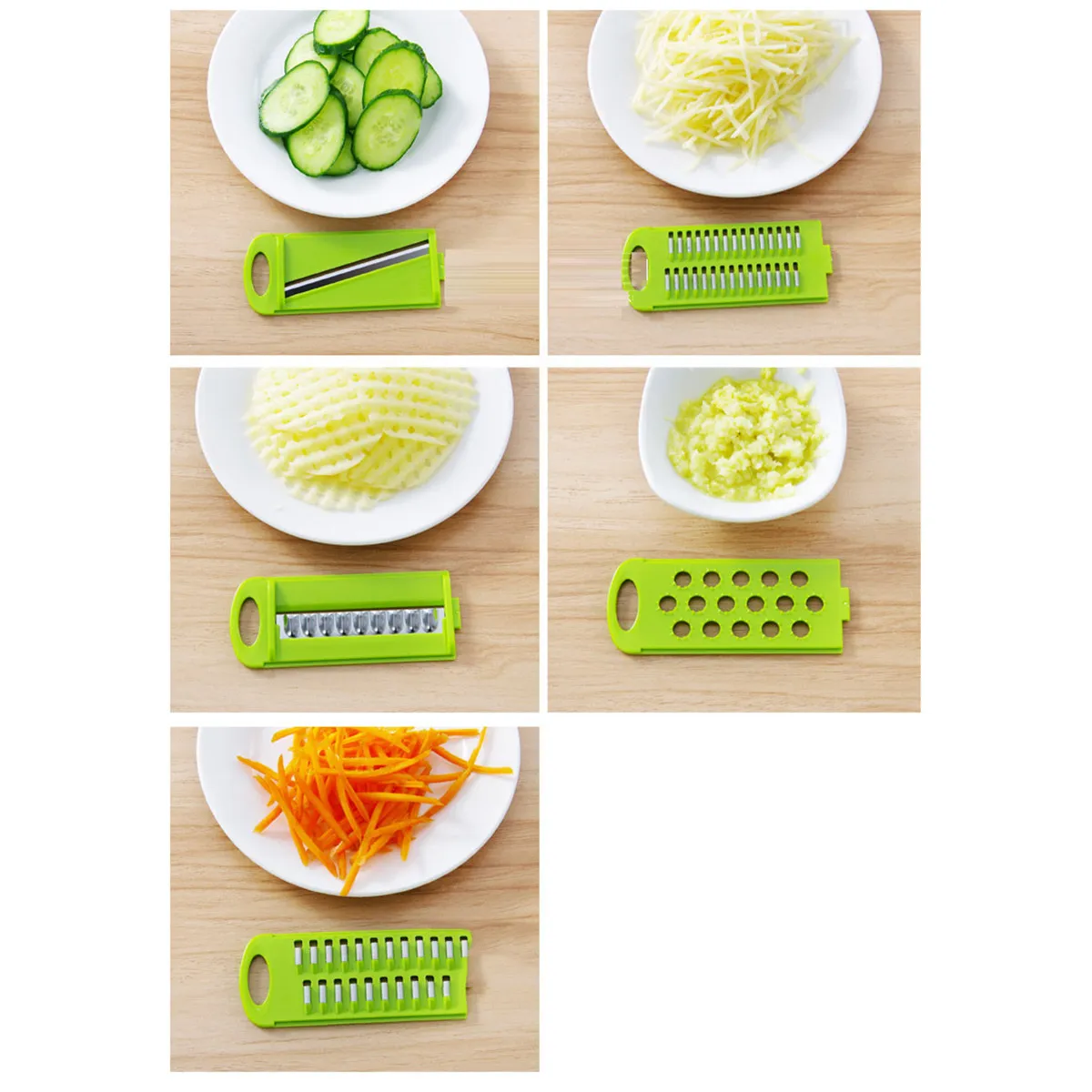 5-in-1 Multifunctional Vegetable Slicer Chopper for Food Prep Fruit Salad Pesto Hummus Meatloaf Stainless Steel
5-in-1 Multifunctional Vegetable Slicer Chopper for Food Prep Fruit Salad Pesto Hummus Meatloaf Stainless Steel