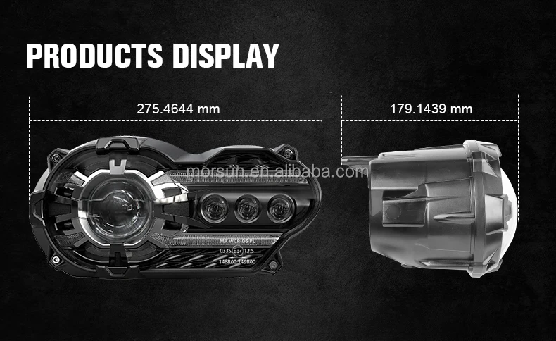 2023 New Motorcycle Spare Parts 45W Motorcycle Headlamps Hi/Lo Beam DRL Halo LED Headlight
2023 New Motorcycle Spare Parts 45W Motorcycle Headlamps Hi/Lo Beam DRL Halo LED Headlight