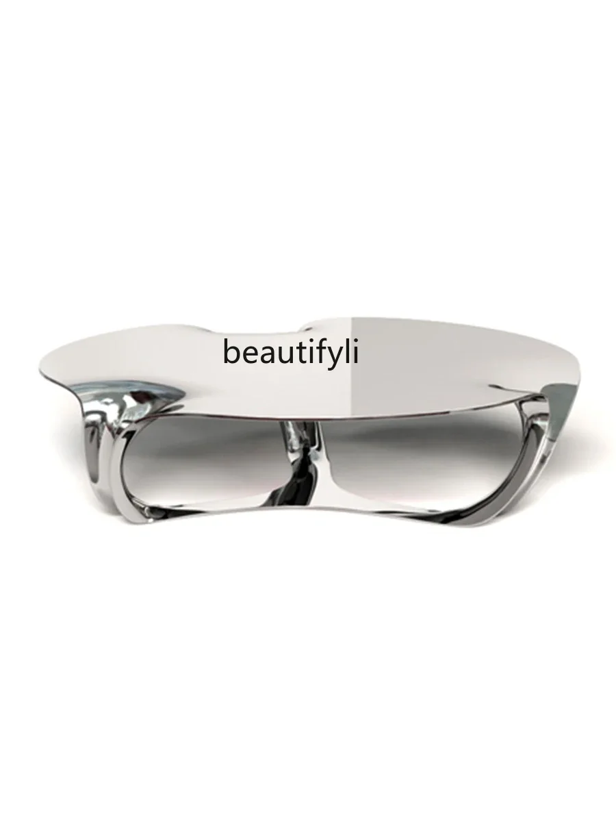 Designer Electroplating Hollow Cloud Tea Table Shaped Living Room Cream Style Model Room Sales Department
Designer Electroplating Hollow Cloud Tea Table Shaped Living Room Cream Style Model Room Sales Department