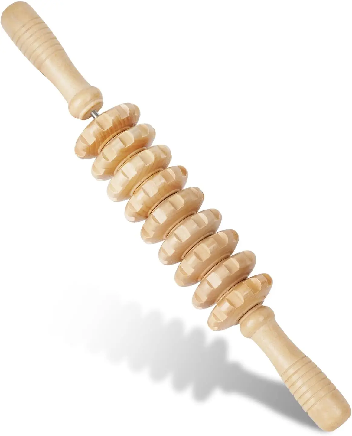 Manual Wooden Fascia Massage Roller for Trigger Point Release, Sore Muscle Relief & Cellulite Blasting
Manual Wooden Fascia Massage Roller for Trigger Point Release, Sore Muscle Relief & Cellulite Blasting