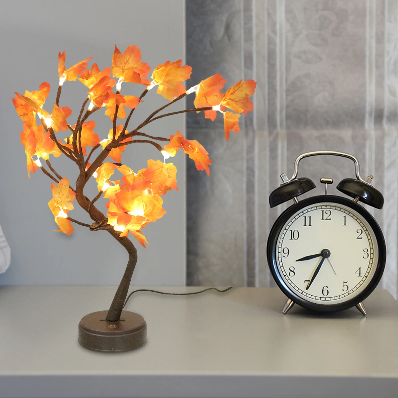 1Pcs Red Maple Tree Shape Night Lamp LED Decorative Table Lamp Creative Atmosphere Light for Living Room Room
1Pcs Red Maple Tree Shape Night Lamp LED Decorative Table Lamp Creative Atmosphere Light for Living Room Room