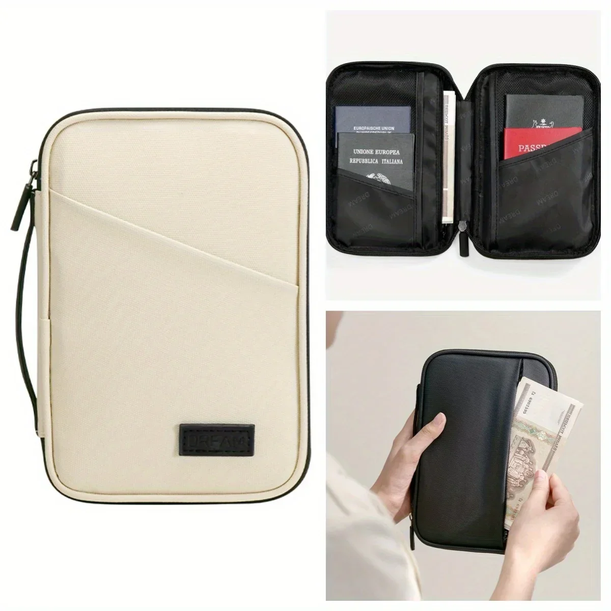 Anti-theft Brush Waterproof Portable Travel Passport Bag ID Bag High-grade PU Material Waterproof Passport Travel Organizer 2024
Anti-theft Brush Waterproof Portable Travel Passport Bag ID Bag High-grade PU Material Waterproof Passport Travel Organizer 2024