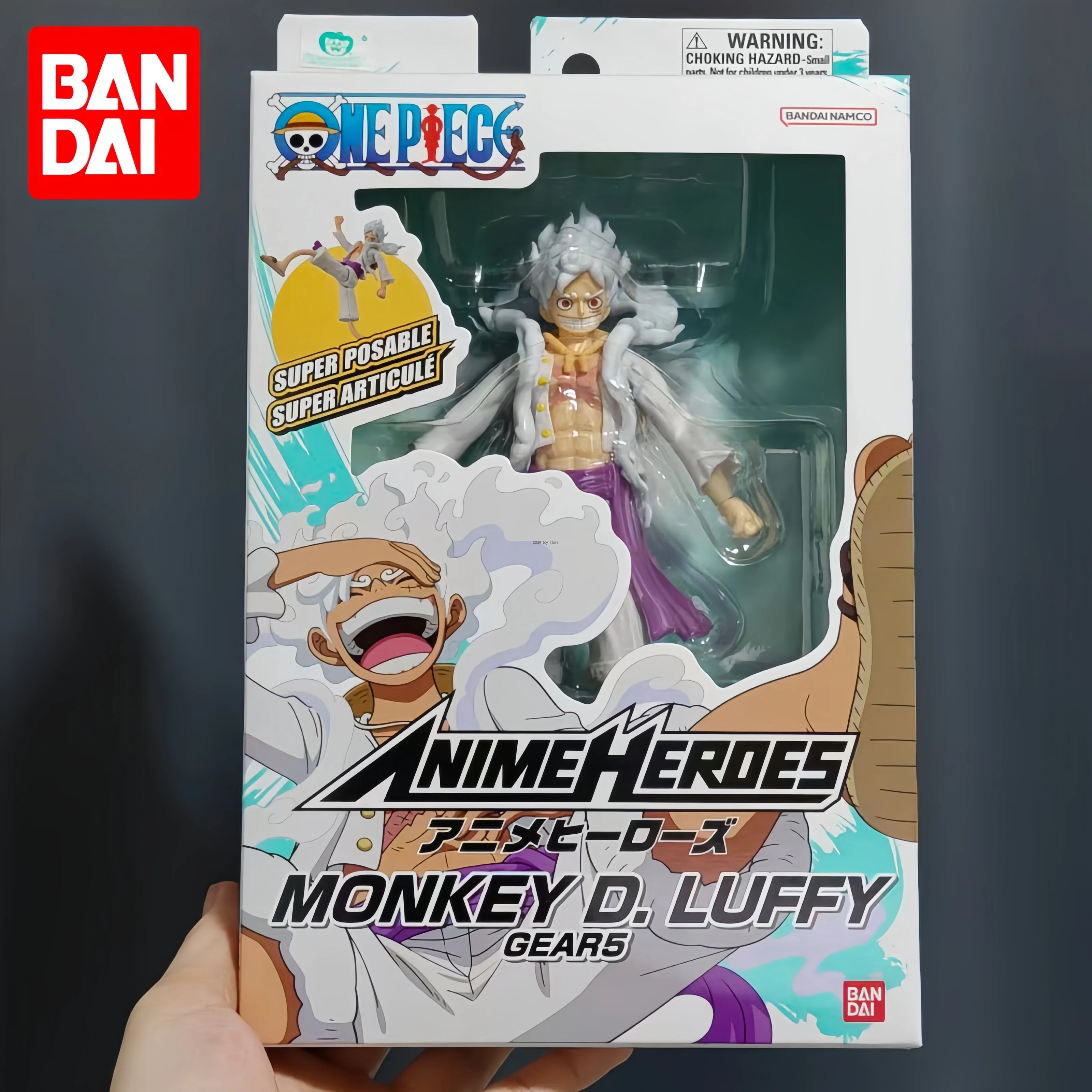 Hot Bandai Anime Heroes One Piece Luffy Gear5 Sun God Nika Posable Action Figure Desktop Decor Collectible Gift For Anime Fans
Hot Bandai Anime Heroes One Piece Luffy Gear5 Sun God Nika Posable Action Figure Desktop Decor Collectible Gift For Anime Fans
