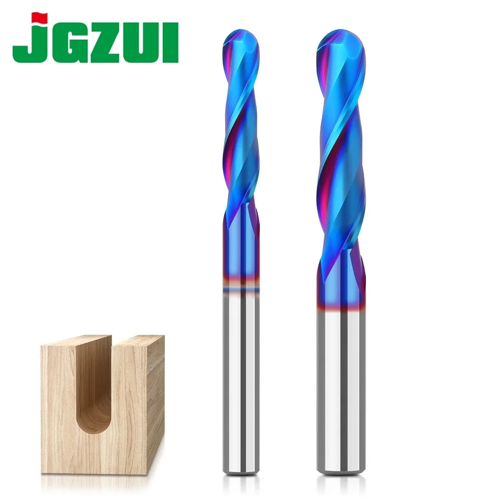 R3.175 Ball Head 8mm 1/4 Shank 1PC Tungsten Steel Drill Bit Nano Blue Coated Cutter Carbide Router Bit CNC End Milling Bit
R3.175 Ball Head 8mm 1/4 Shank 1PC Tungsten Steel Drill Bit Nano Blue Coated Cutter Carbide Router Bit CNC End Milling Bit