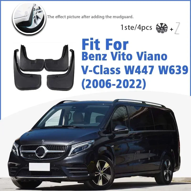 Для Benz Vito Viano V Class 2006-2022 W639 W447 брызговики брызговики на крыло автомобильные аксессуары передние и задние 4 шт.
Для Benz Vito Viano V Class 2006-2022 W639 W447 брызговики брызговики на крыло автомобильные аксессуары передние и задние 4 шт.