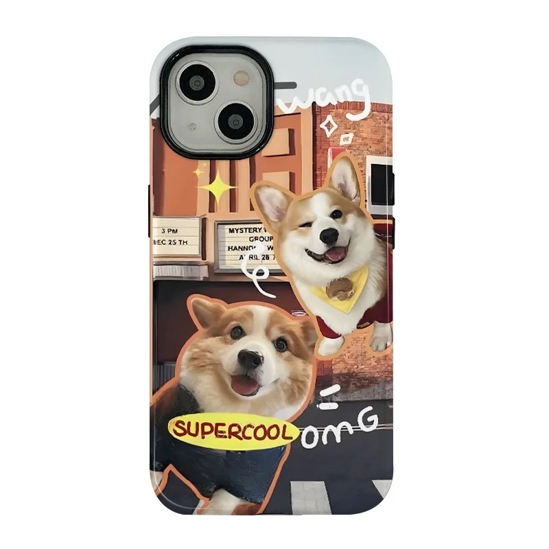 Ins Korean Smiling Dog Naughty Cat Case for IPHONE 16ProMax 15 14 13 12 11 PRO Plus Acrylic TPU Two in One Magnetic Phone Cases
Ins Korean Smiling Dog Naughty Cat Case for IPHONE 16ProMax 15 14 13 12 11 PRO Plus Acrylic TPU Two in One Magnetic Phone Cases