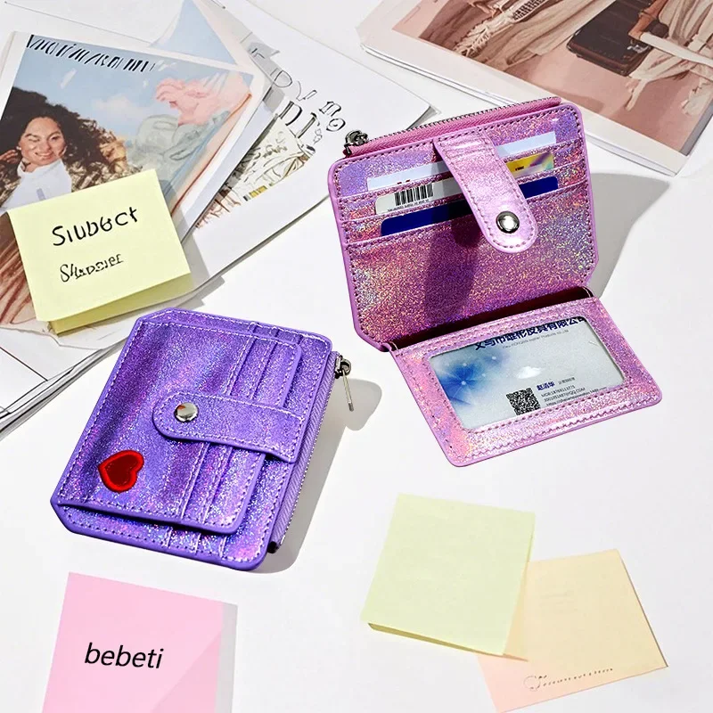 Яркий кожаный женский держатель для кредитных карт с вышивкой в виде сердца, маленький кошелек с карманом для монет, сумка для денег на молнии, кошелек для женщин
Яркий кожаный женский держатель для кредитных карт с вышивкой в виде сердца, маленький кошелек с карманом для монет, сумка для денег на молнии, кошелек для женщин