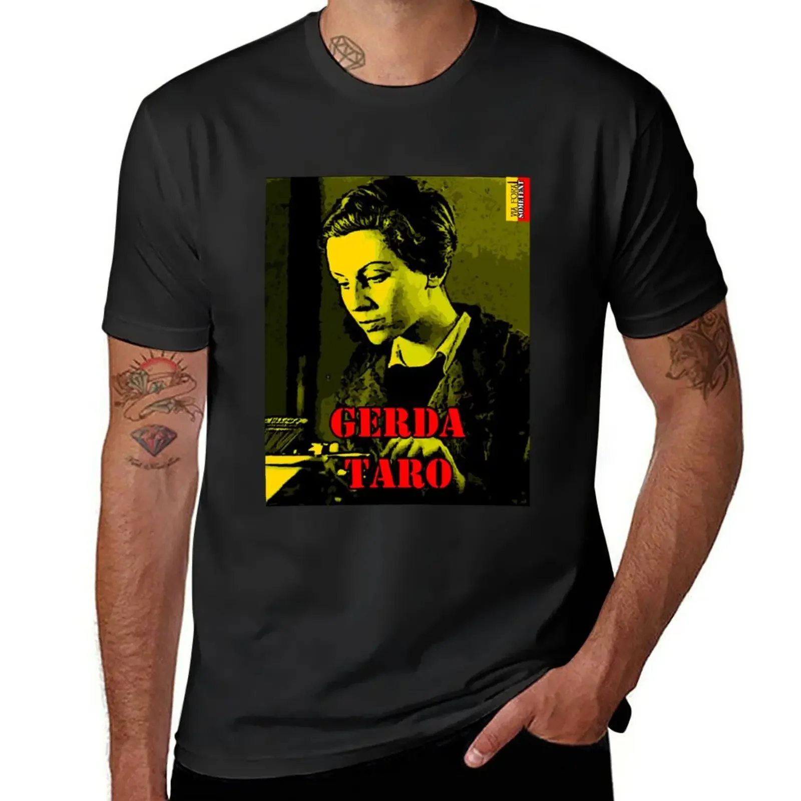 Gerda Taro T-Shirt graphic t shirt vintage boys animal print custom t shirt blue archive mens clothing
Gerda Taro T-Shirt graphic t shirt vintage boys animal print custom t shirt blue archive mens clothing