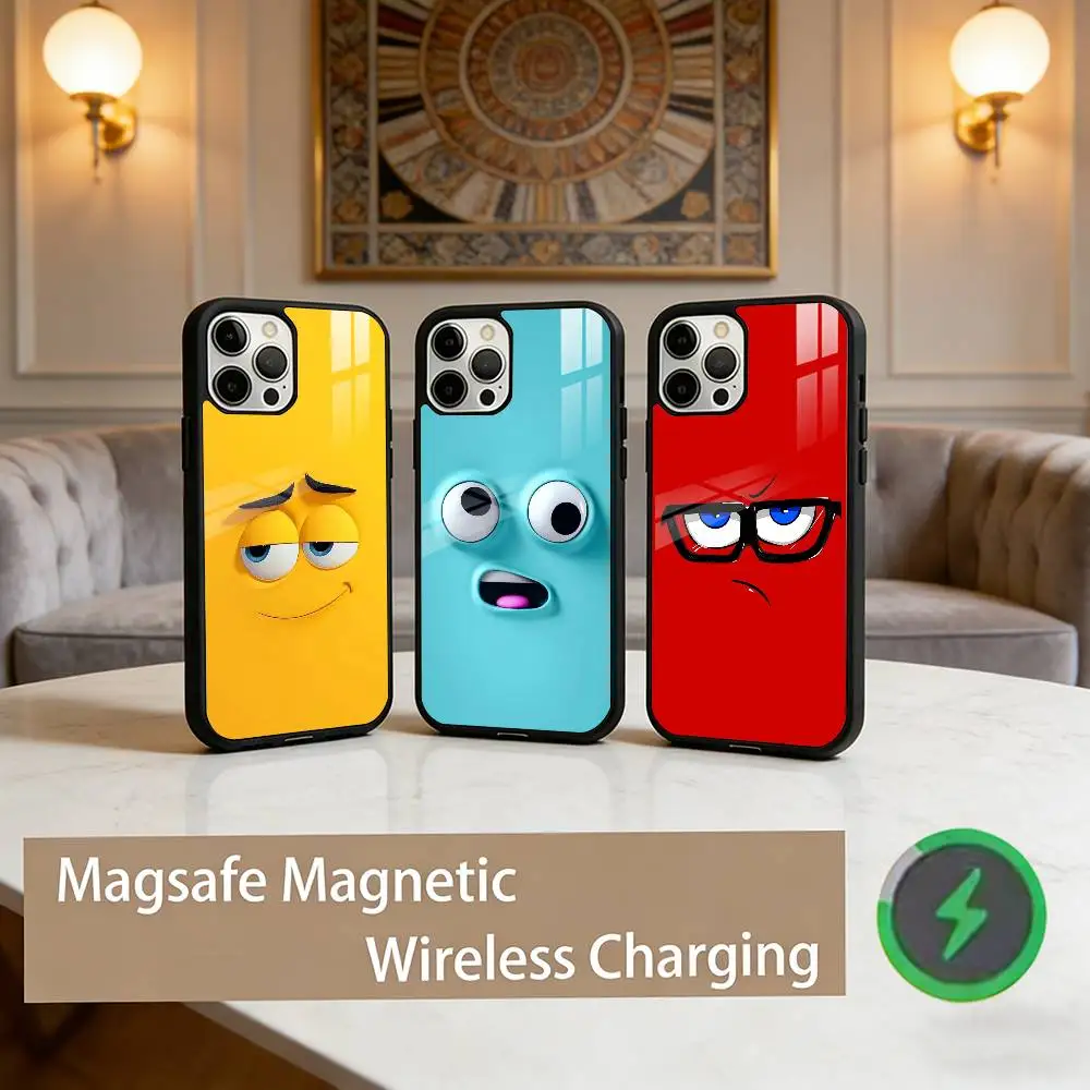 Funny Face Phone Case For iPhone17,16,15,14,13,12,11 Plus,Pro Max Magnetic For Magsafe Wireless Charging
Funny Face Phone Case For iPhone17,16,15,14,13,12,11 Plus,Pro Max Magnetic For Magsafe Wireless Charging