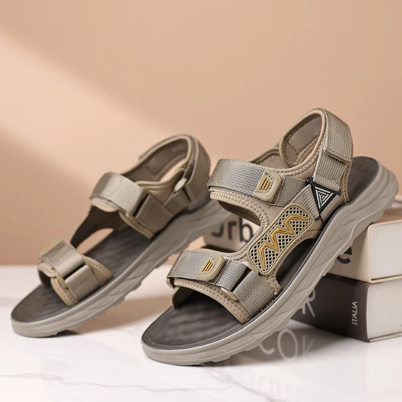 Leather Casual Shoes For Men Summer High Quality Classic Man Sandals Outdoor Walking Men Sneakers Breathable Men Sandals
Leather Casual Shoes For Men Summer High Quality Classic Man Sandals Outdoor Walking Men Sneakers Breathable Men Sandals