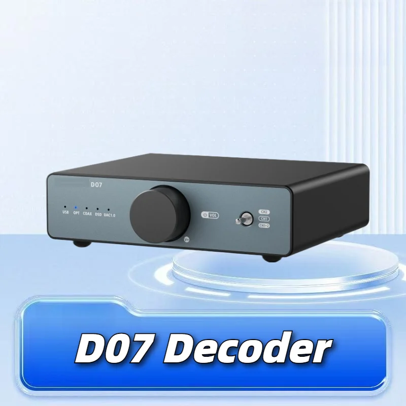 D07 decoder AKM4493SEQXMOS316 to build a professional desktop Hi-Fi system
D07 decoder AKM4493SEQXMOS316 to build a professional desktop Hi-Fi system