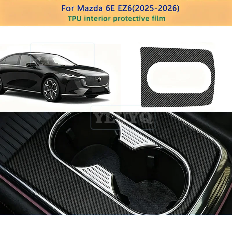 For MAZDA 6E EZ-6 2025 2026 PET Protection Film Car Accessories Interior Gear Panel Center Console Carbon Fiber Texture Sticker
For MAZDA 6E EZ-6 2025 2026 PET Protection Film Car Accessories Interior Gear Panel Center Console Carbon Fiber Texture Sticker