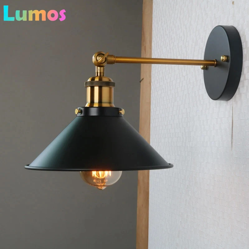 A64 American Style Retro Industrial Corridor Study Staircase Balcony Lamp Bedside Restaurant Bar Iron Wall Light
A64 American Style Retro Industrial Corridor Study Staircase Balcony Lamp Bedside Restaurant Bar Iron Wall Light
