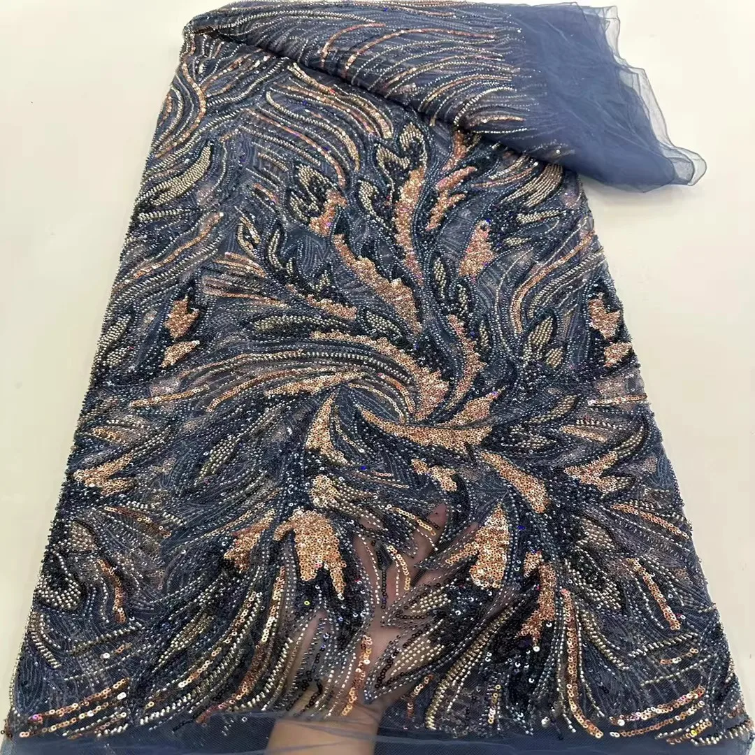 5yard Sequin bead tube embroidery tela luxury Gauze Fabrics Fashion Design Wedding Dress diy sewing fabric
5yard Sequin bead tube embroidery tela luxury Gauze Fabrics Fashion Design Wedding Dress diy sewing fabric