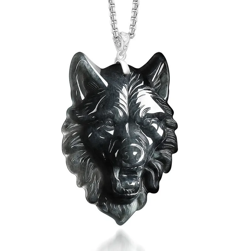 Burmese Jadeite Wolf Pendant Necklace Real Jade Natural Jewelry Designer Fashion Charm Luxury 925 Silver Gifts for Women
Burmese Jadeite Wolf Pendant Necklace Real Jade Natural Jewelry Designer Fashion Charm Luxury 925 Silver Gifts for Women