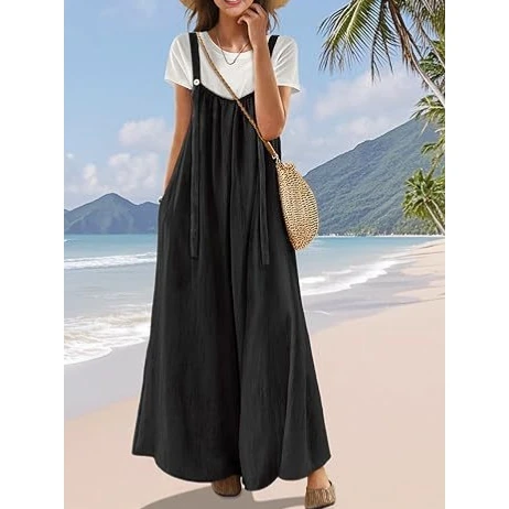 American Sle Floral Print Casual Jumpsuit with Strap Loose Fit Long Pants Polyester Fabric Women's One-Piece Suit
American Sle Floral Print Casual Jumpsuit with Strap Loose Fit Long Pants Polyester Fabric Women's One-Piece Suit