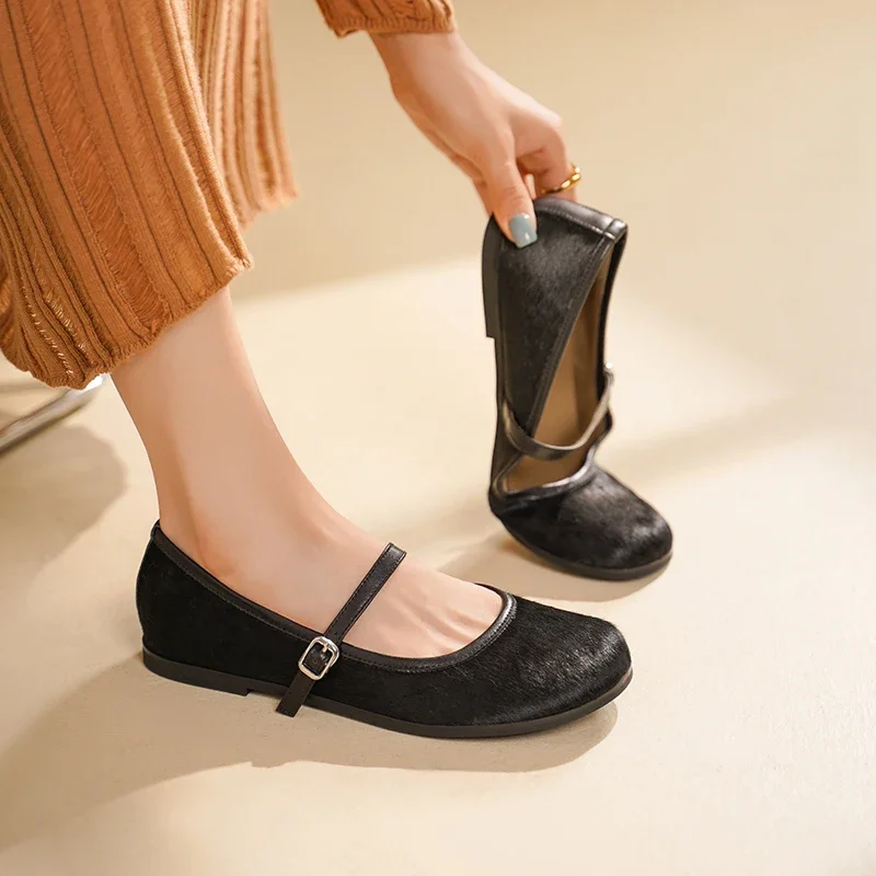 2025 spring autumn women pumps natural leather 22-24.5cm horsehair+sheepskin full Mary Jane shoes leather low heel women shoes
2025 spring autumn women pumps natural leather 22-24.5cm horsehair+sheepskin full Mary Jane shoes leather low heel women shoes
