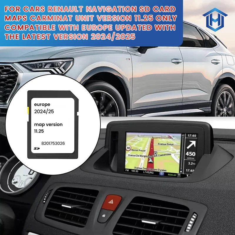 2024/2025 United Kingdom Europe ver. 11.25 APPLIES TO CARMINAT NAVIGATION SATELLITE NAV MAP 8201753026
2024/2025 United Kingdom Europe ver. 11.25 APPLIES TO CARMINAT NAVIGATION SATELLITE NAV MAP 8201753026