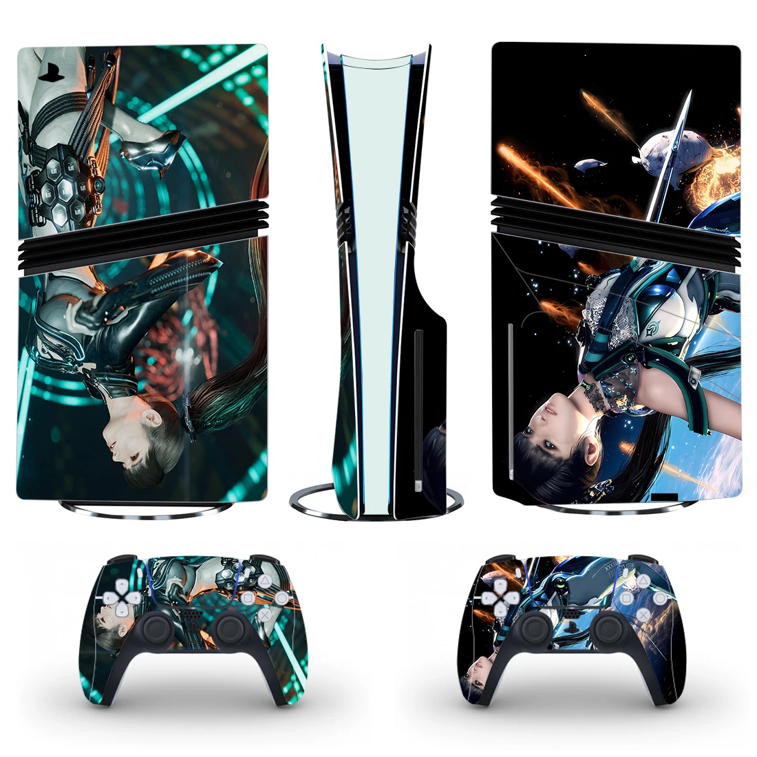 Новая игра Stellar Blade PS5 Pro, наклейка на диск, защитная наклейка, чехол для контроллера консоли PS5 Pro, виниловая наклейка на диск
Новая игра Stellar Blade PS5 Pro, наклейка на диск, защитная наклейка, чехол для контроллера консоли PS5 Pro, виниловая наклейка на диск