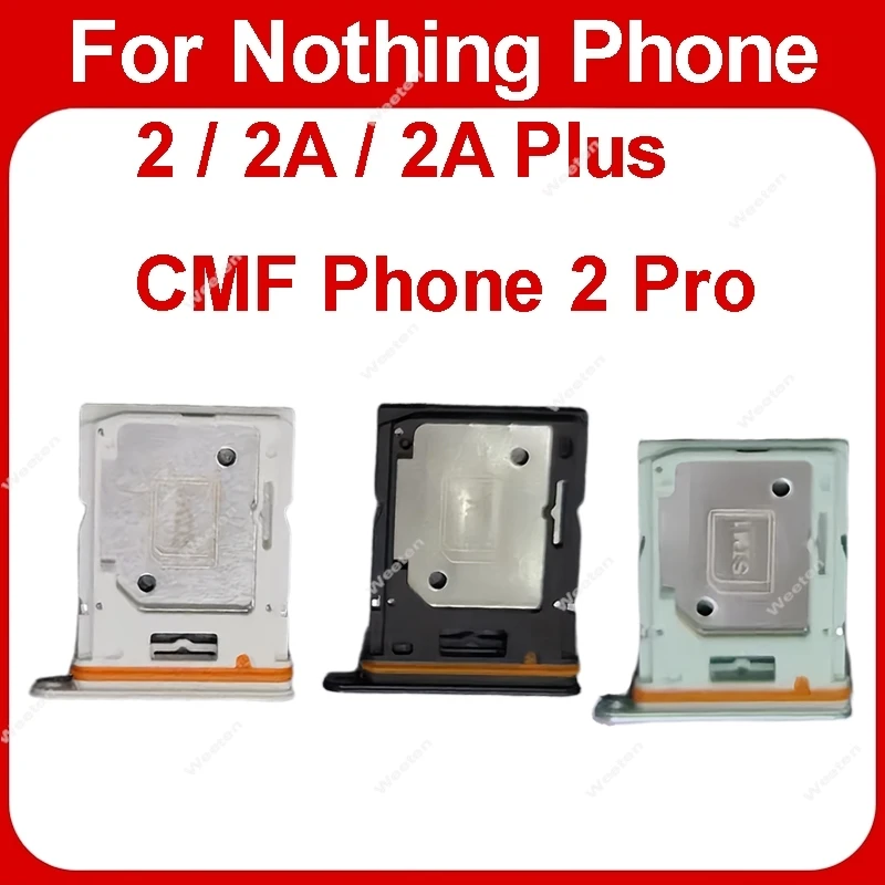 For Nothing Phone 2 2A Plus CMF Phone 2 Pro Sim Card Tray Socket Adapter Sim Card Reader Slot Connector Holder Replacement
For Nothing Phone 2 2A Plus CMF Phone 2 Pro Sim Card Tray Socket Adapter Sim Card Reader Slot Connector Holder Replacement
