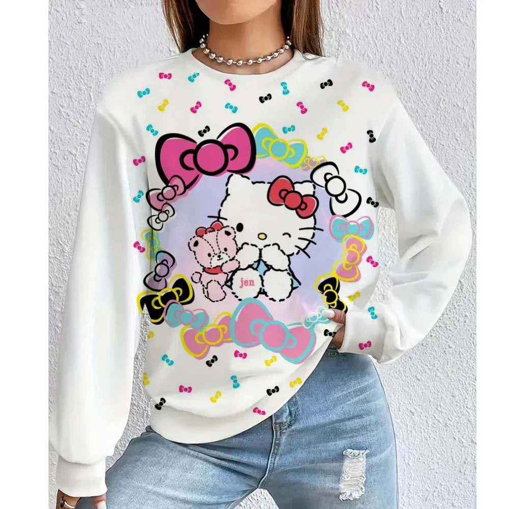 Новый Hello Kitty Dessert, милая модная круглая толстовка с капюшоном, женский бежевый пуловер Y2K, свободный топ с кондитерской в стиле Харадзюку, женская уличная одежда
Новый Hello Kitty Dessert, милая модная круглая толстовка с капюшоном, женский бежевый пуловер Y2K, свободный топ с кондитерской в стиле Харадзюку, женская уличная одежда