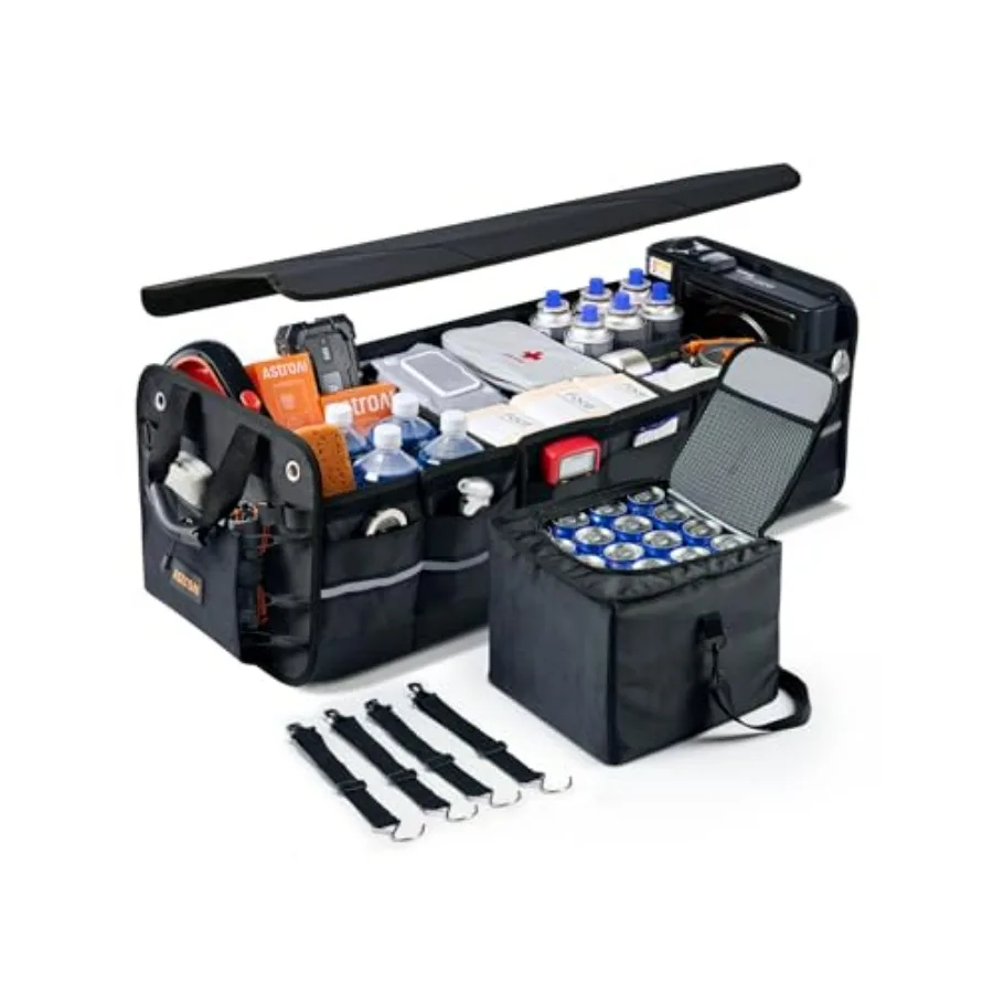Car Trunk Organizer Storage Large for SUV Truck Pickup Collapsible Trunk Organizer Portable Storage Box with Cooler Bag Foldabl
Car Trunk Organizer Storage Large for SUV Truck Pickup Collapsible Trunk Organizer Portable Storage Box with Cooler Bag Foldabl