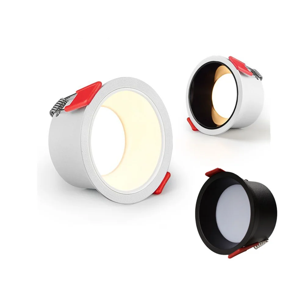 Round Anti-Glare Led SMD2835 Recessed Downlights 7w 12w 15w 18W Dimmable 110v 220v Ceiling Lamp Spotlights for Indoor Lighting
Round Anti-Glare Led SMD2835 Recessed Downlights 7w 12w 15w 18W Dimmable 110v 220v Ceiling Lamp Spotlights for Indoor Lighting