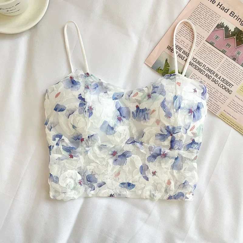 2025 Summer Sweet Floral Corset Vest Office Lady Beach Style Sleeveless Blouse Women Vintage Lace Slim Crop Top Korean Fashion
2025 Summer Sweet Floral Corset Vest Office Lady Beach Style Sleeveless Blouse Women Vintage Lace Slim Crop Top Korean Fashion