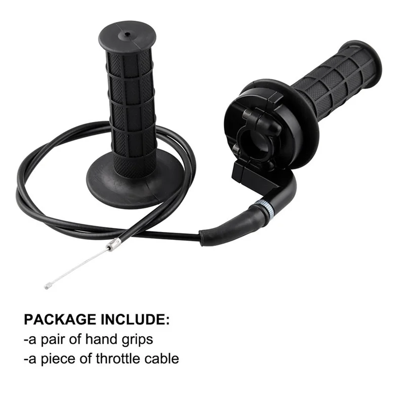 N26R-Twist Throttle Accelerator Handle And Wire Set For Off-Road Motorcycle ATV, 110-250CC Models
N26R-Twist Throttle Accelerator Handle And Wire Set For Off-Road Motorcycle ATV, 110-250CC Models