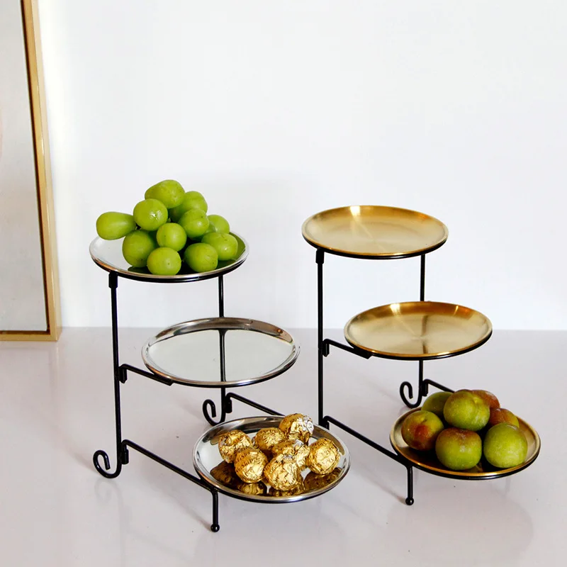Golden three-layer fruit plate, cake plate, cake stand, light luxury stainless steel iron removable folding dessert plate weddin
Golden three-layer fruit plate, cake plate, cake stand, light luxury stainless steel iron removable folding dessert plate weddin