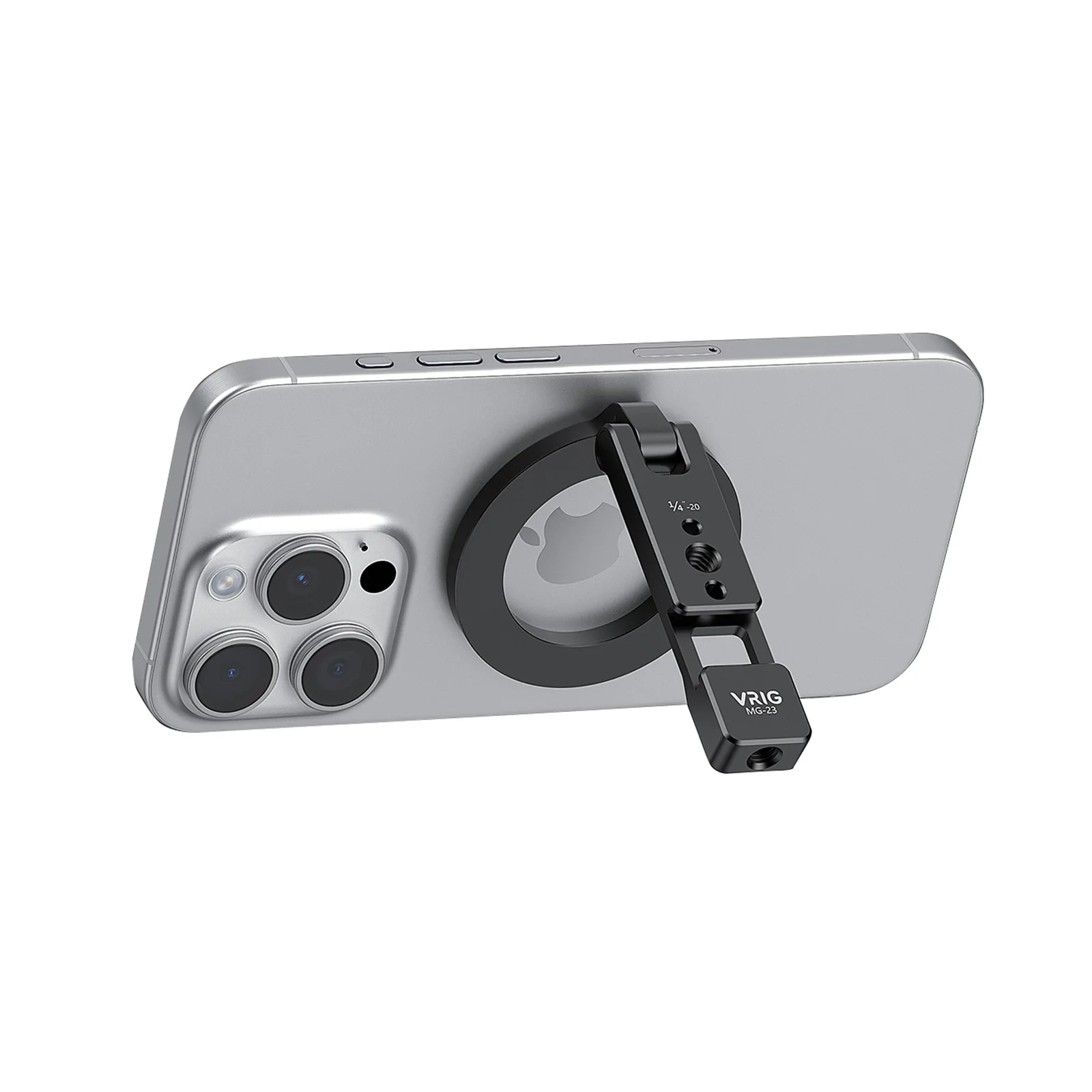 VRIG Magnetic Phone Stand Multi-function Magnetic Phone Holder w 1/4"-20 Cold Shoe Desktop Phone Tripod Mount
VRIG Magnetic Phone Stand Multi-function Magnetic Phone Holder w 1/4"-20 Cold Shoe Desktop Phone Tripod Mount