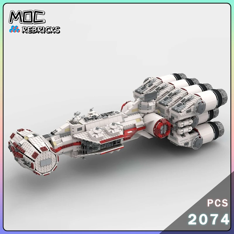 Строительные блоки MOC, альтернативная версия 10019 Rebell Blockade Runner CR90 Corvette, модель DIY, кирпичи, игрушки-головоломки для мальчиков, рождественские подарки
Строительные блоки MOC, альтернативная версия 10019 Rebell Blockade Runner CR90 Corvette, модель DIY, кирпичи, игрушки-головоломки для мальчиков, рождественские подарки