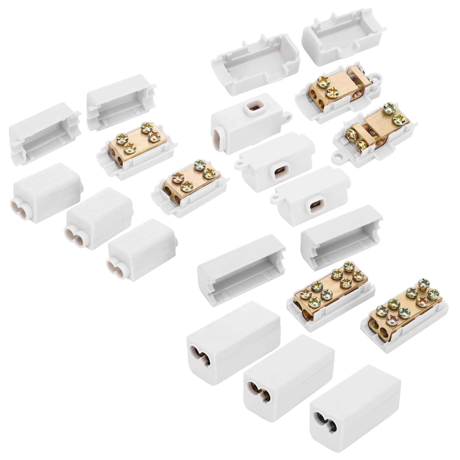 Terminal Parallel Spliter Copper Junction Connector Box for Ceiling Light Wiring Cable Terminal Splitter Parallel Spliter
Terminal Parallel Spliter Copper Junction Connector Box for Ceiling Light Wiring Cable Terminal Splitter Parallel Spliter