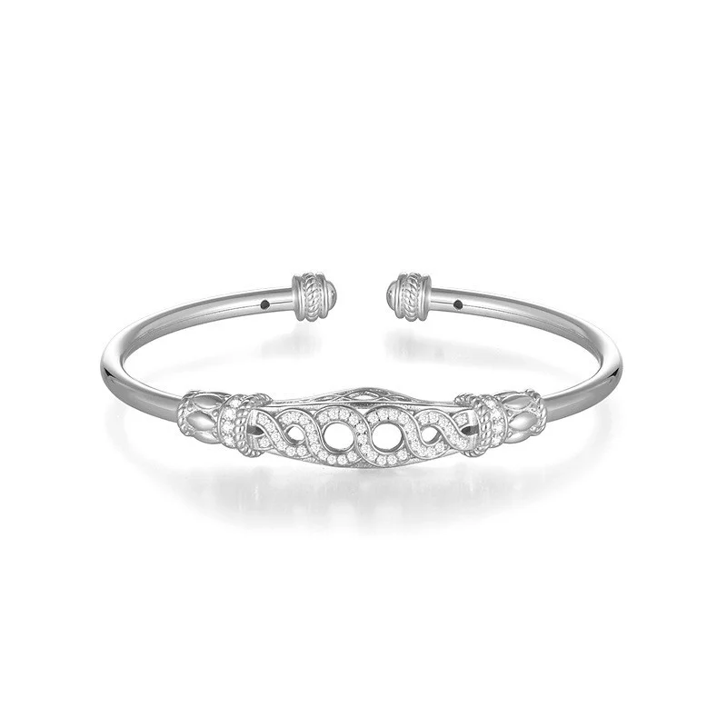 ZFSILVER Серебро s925 модные роскошные модные муассанитовые круглые спиральные браслеты для подвесок женские свадебные украшения подарок B20080
ZFSILVER Серебро s925 модные роскошные модные муассанитовые круглые спиральные браслеты для подвесок женские свадебные украшения подарок B20080
