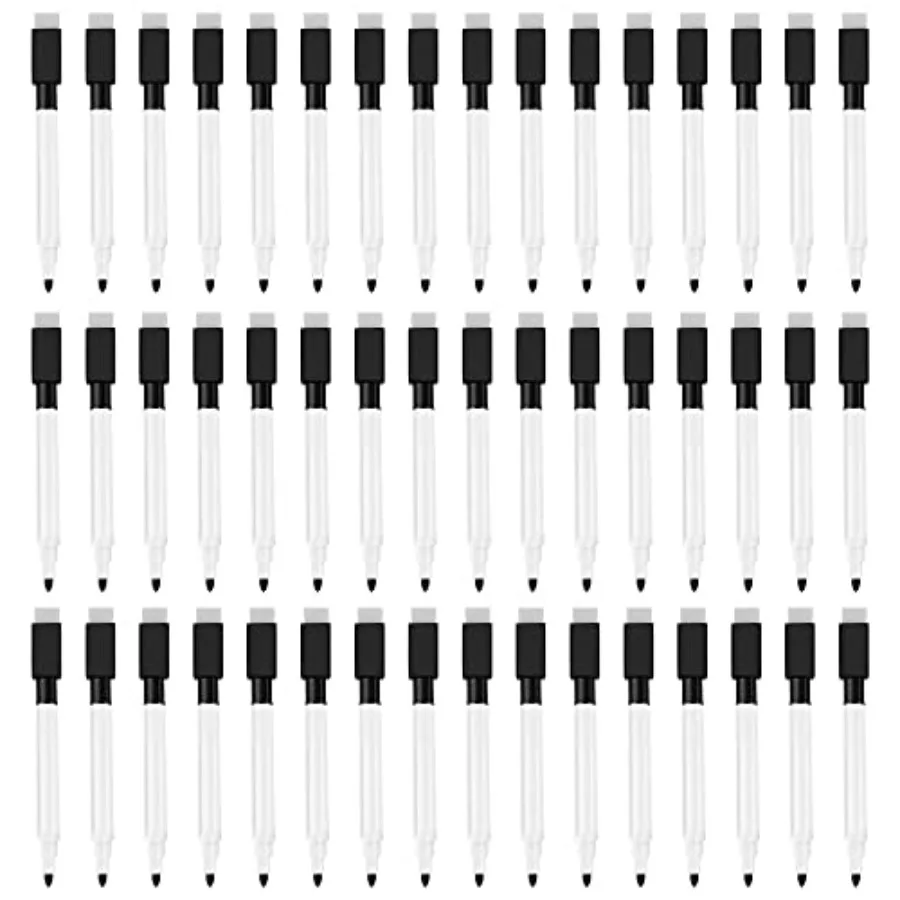 Magnetic Dry Erase Markers Fine Point Tip, 48-Pack Whiteboard Markers Dry Erase Marker with Eraser Cap, Low Odor Whiteboard Mar
Magnetic Dry Erase Markers Fine Point Tip, 48-Pack Whiteboard Markers Dry Erase Marker with Eraser Cap, Low Odor Whiteboard Mar