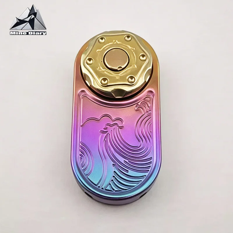 ZD EDC Fidget Slider Titanium Alloy Ratchet Rotor Push Slider Fidget Spinner Sensory Stress Relief for ADHD Adults Focus Toy
ZD EDC Fidget Slider Titanium Alloy Ratchet Rotor Push Slider Fidget Spinner Sensory Stress Relief for ADHD Adults Focus Toy