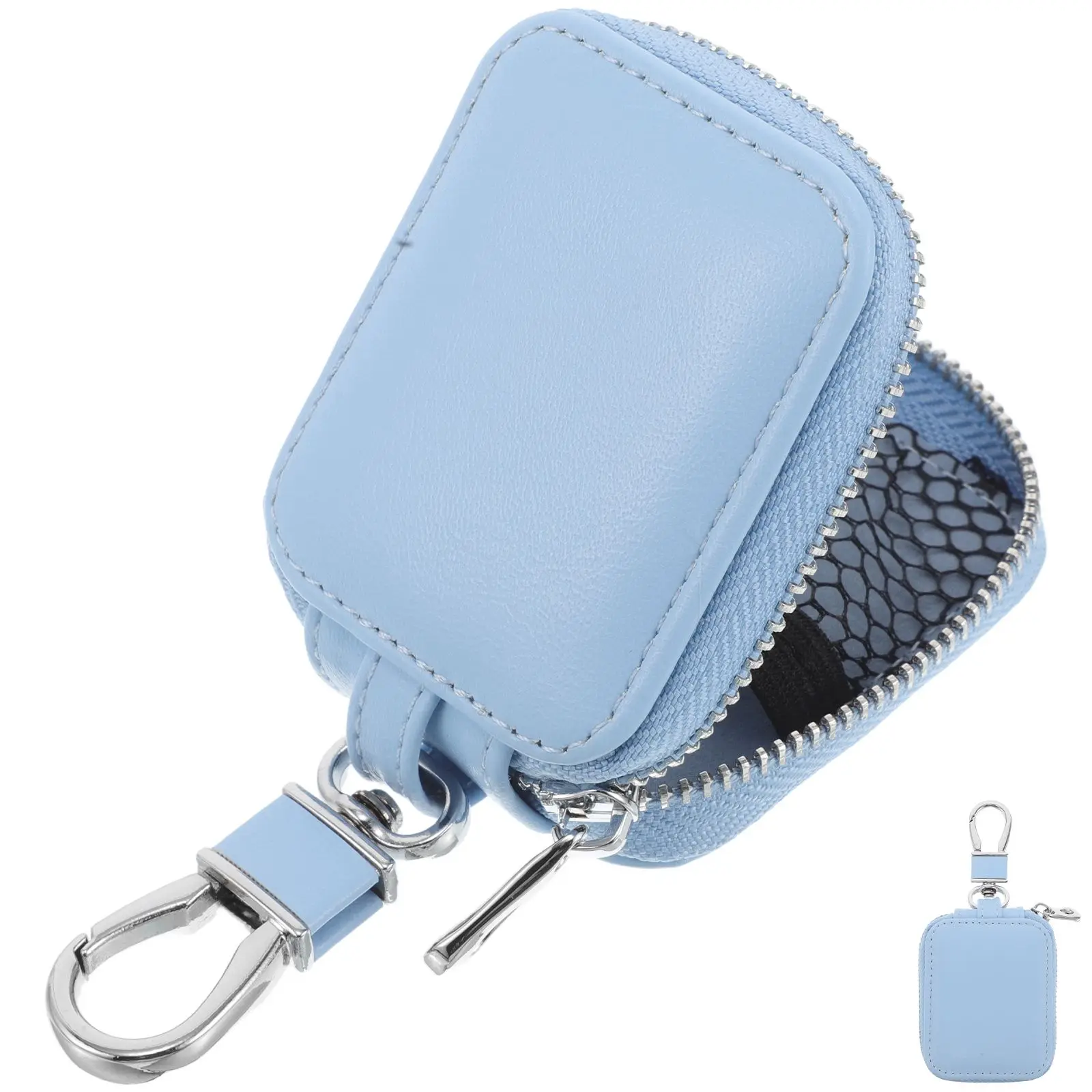 Earphone Case Headphones Coin Purse Women Square Sky Blue Imitation Mini Wallet Earbuds Carrying Durable PU Protective
Earphone Case Headphones Coin Purse Women Square Sky Blue Imitation Mini Wallet Earbuds Carrying Durable PU Protective