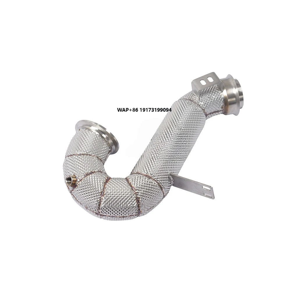 Stainless Steel Direct Exhaust Downpipe for W206 C300 High Flow Exhaust Pipes Catalytic Converter with Heat Shield
Stainless Steel Direct Exhaust Downpipe for W206 C300 High Flow Exhaust Pipes Catalytic Converter with Heat Shield