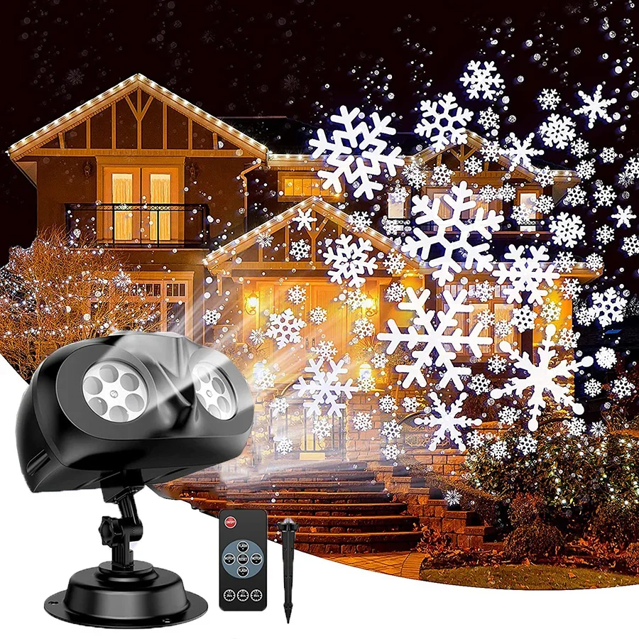 2024 Owl-shaped Snowfall Christmas Projector Lights Outdoor Landscape Snowflakes Projection Lamp For Holiday Party Stage Decor
2024 Owl-shaped Snowfall Christmas Projector Lights Outdoor Landscape Snowflakes Projection Lamp For Holiday Party Stage Decor