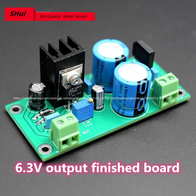 Lingte LT1085CT High Current (3A) Single-Channel Stabilized Power Board
Lingte LT1085CT High Current (3A) Single-Channel Stabilized Power Board